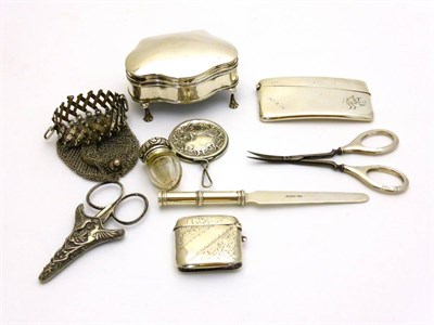 Lot 2395 - A Collection of Assorted Collectable Silver and White Metal, various dates and makers,...