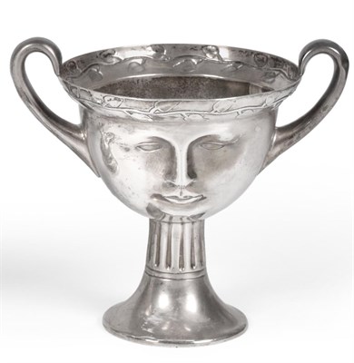 Lot 2237 - An Edwardian Arts and Crafts Silver Twin Handled Cup, George Nathan & Ridley Hayes, Chester...