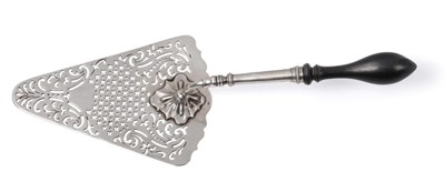 Lot 2260 - A George II Silver Serving Trowel, maker's mark probably Samuel Coulthauld, London 1753, with...