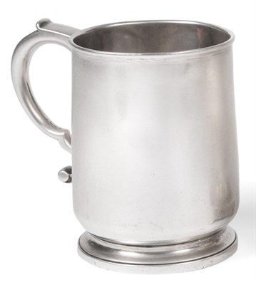 Lot 2286 - A George I Silver Britannia Standard Mug, Edmund Holaday, London 1716, of slightly tapering...