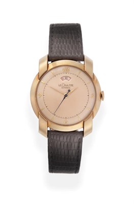 Lot 2174 - A 10k Gold Filled Automatic Centre Seconds Power Reserve Indication Wristwatch, signed...