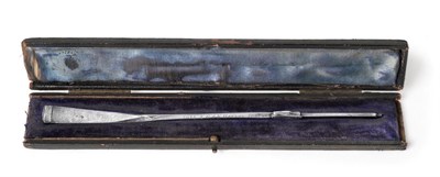 Lot 2252 - Cambridge University - A Silver Presentation Rowing Oar, W & Co, London 1912, inscribed 1912 2...