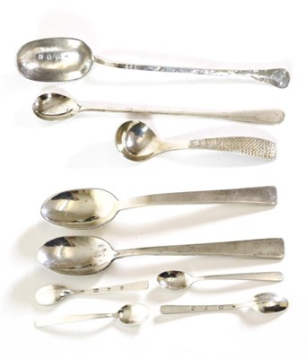 Lot 2291 - A Group of Modern and Contemporary British Silver Spoons, comprising: William Phipps - A Pair...