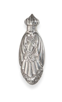 Lot 2306 - A Victorian Silver Scent Bottle, Horton & Allday, Birmingham 1891, with hinged cover and...