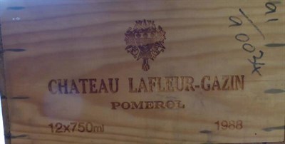 Lot 1018 - Chateau Lafleur Gazin 1988, Pomerol, (x10) owc (ten bottles)