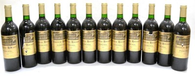 Lot 1029 - Chateau Rouget 1989, Pomerol (x12) (twelve bottles) U: torn labels