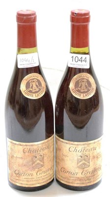 Lot 1044 - Louis Latour Corton Grancey 1978 (x2) (two bottles) U: 1cm, soiled labels