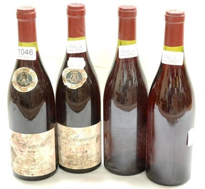 Lot 1046 - Louis Latour Vosne Romanee 1978 (x2); Louis Latour [unknown] (x2) (four bottles) U: 2cm, soiled...