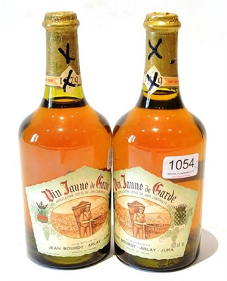 Lot 1054 - Vin Jaune de Garde 1979, Jean Bourdy, Cotes du Jura (x2) (two bottles) U: into neck, pen marks...