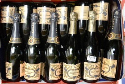 Lot 1069 - Oeil De Perdrix Veuve A Devaux, NV champagne (x12) (twelve bottles)