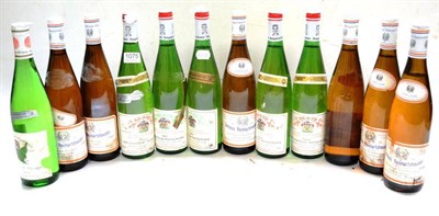 Lot 1075 - A Mixed Parcel of German Wine Including: Oberemmeler Scharzhofberger Riesling Auslese 1983...