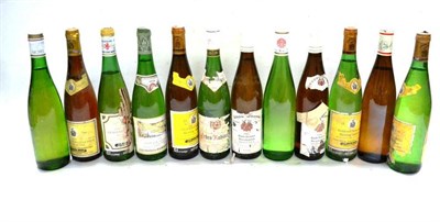 Lot 1079 - A Mixed Parcel of German Wine, vintages include 1970, 1976, 1983 (thirty six bottles) U: Good...