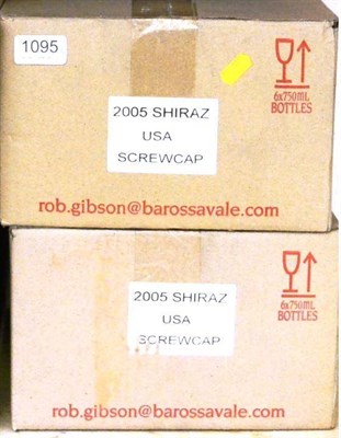 Lot 1095 - Gibson Barossavale Wines Shiraz 2005, Barossa Valley, half case (x2) (twelve bottles)