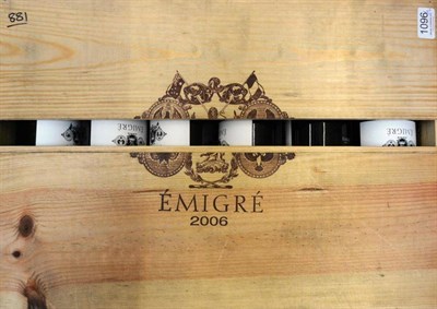 Lot 1096 - The Colonial Estate Emigre 2006, Barossa Valley, half case (x2) (twelve bottles)