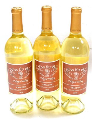 Lot 1097 - Clos du Val Ariadne 2010, Napa Valley (x3) (three bottles)