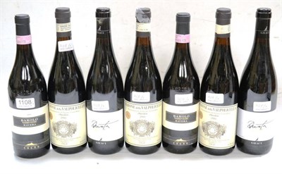 Lot 1108 - Graci Quota 600 Etna Rosso 2008, Sicily (x2); Elvio Cogno Barolo Ravera 1999, Barolo DOCG (x2);...