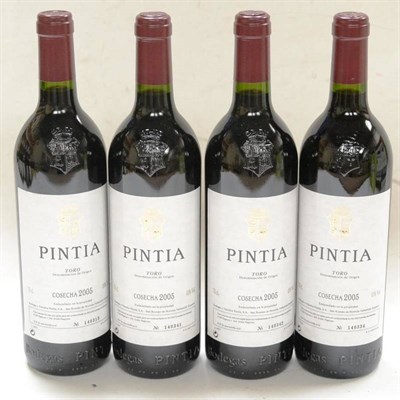 Lot 1111 - Vega Sicilia Pintia 2005, Toro (x4) (four bottles)