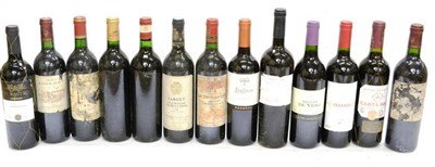 Lot 1117 - A Mixed Parcel of World Wine (forty bottles) U: viewing essential