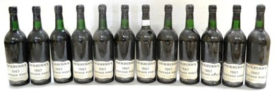 Lot 1121 - Cockburn 1967, vintage port (x12) (twelve bottles)