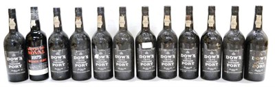 Lot 1125 - Dow 1970, vintage port (x11); Dow 1975, vintage port (twelve bottles)