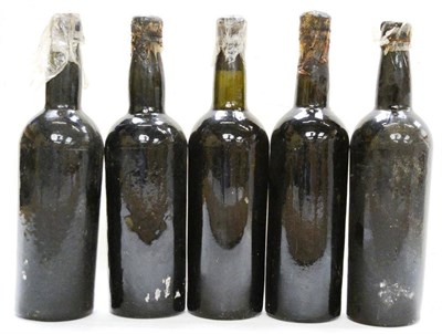 Lot 1137 - Unknown 1868, vintage or colheita port; Unknown, presumed vintage or colheita port (x4) (five...