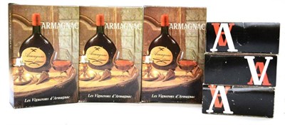 Lot 1147 - Les Vignerons d'Armagnac 1942, vintage armagnac, 70cl, in original box (x6) in original packing...