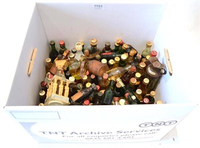 Lot 1151 - A Collection of Liqueur Miniatures U: viewing essential