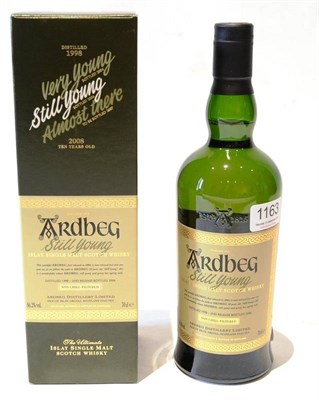 Lot 1163 - Ardbeg Still Young, distilled 1998, 2nd release bottled 2006, 70cl, 56.2%, with original carton