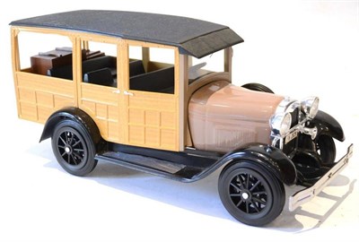 Lot 1165 - Beam's 1929 Model A Ford ";Woodie"; Station Wagon Decanter, realistically modelled with...