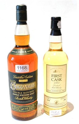 Lot 1168 - Cragganmore 1984 Distillers Edition, Double Matured Single Speyside Malt, litre, 40%, in...