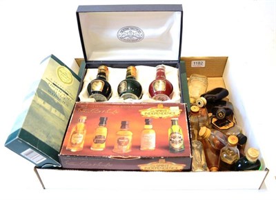 Lot 1182 - Miniature Whisky Sets Including: Royal Salute; Classic Malts of Scotland Distillers Edition;...