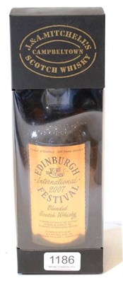 Lot 1186 - Springbank Edinburgh 2007 Festival, a limited edition of 2007 bottles to mark the 60 years of...