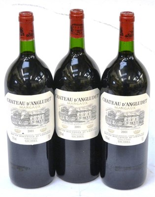 Lot 2001 - Chateau Angludet 2001, Margaux, magnum (x3) (three magnums)