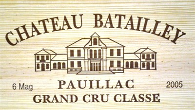 Lot 2008 - Chateau Batailley 2005, Pauillac, magnums, owc (six magnums)