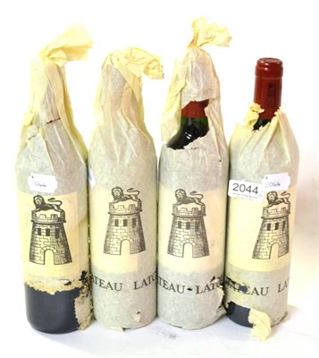 Lot 2044 - Chateau Latour 1991, Pauillac (x4) (four bottles) U: into neck