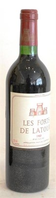 Lot 2049 - Chateau Les Forts de Latour 1983, Pauillac U: into neck