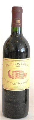 Lot 2068 - Chateau Pavillon Rouge du Chateau Margaux 1988, Margaux U: into neck