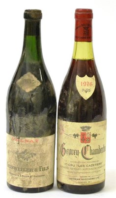 Lot 2082 - Domaine Armand Rousseau Pere et Fils Les Cazetiers 1976, Gevrey-Chambertin Premier Cru;...