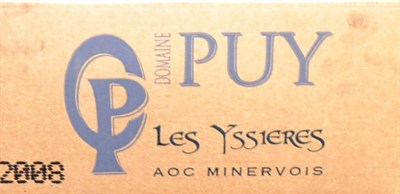 Lot 2094 - Chateau Puy Les Yssieres 2008, Minervois, half case (x2) (twelve bottles)