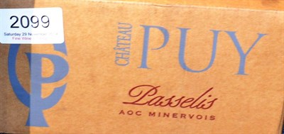 Lot 2099 - Chateau Puy Passelis 2007, Minervois, half case (x2) (twelve bottles)