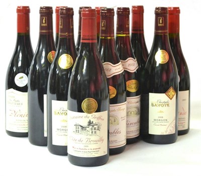 Lot 2117 - Domaine Les Hautes Griguieres Plentitude 2003, Ventoux (x4); Domaine Griffon Cote de Brouilly 2009