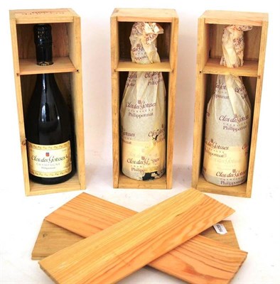 Lot 2125 - Clos des Goisses Brut 1990, vintage champagne, individual owc (x3), (three bottles)