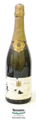 Lot 2135 - Pol Roger 1947, vintage champagne; Pol Roger NV (x2); Pol Roger Coteaux Champenois (four bottles)