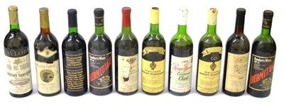 Lot 2154 - A Collection of late 1960's and 1970's Australian Wine Comprising: Baileys Bundarra Opera House...