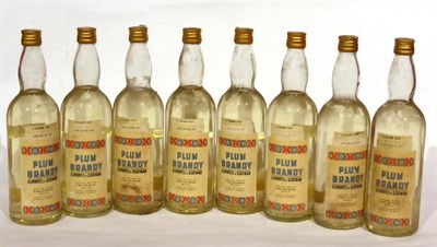 Lot 2225 - Slivovitz of Szatmar 5 Year Old Plum Brandy, 24.6 fl oz (x8) (eight bottles)