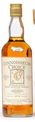 Lot 2238 - Ardbeg 21 Year Old 1974 Connoisseurs Choice, map label, distilled 1974 bottled 1996, 70cl, 40%,...