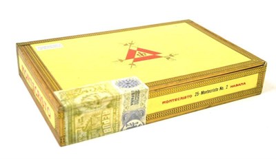 Lot 2292 - Montecristo No. 2, sealed box of 25, stamped FPG OVSE Vintage - March 1994