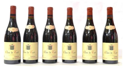 Lot 2082C - Mommessin Clos de Tart Grand Cru Monopole 1999, 2000, 2001 (x2), 2002, 2006 (six bottles)