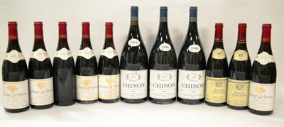 Lot 1074 - Louis Jadot Cent Vignes Rouge 1997, Beaune Premier Cru (x2); Olga Raffault Chinon 1996, Loire,...