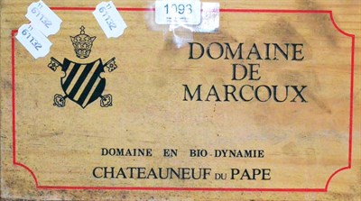 Lot 1093 - Domaine de Marcoux Chateauneuf-du-Pape Vieilles Vignes 2000, Rhone, (x6) in open owc (six bottles)